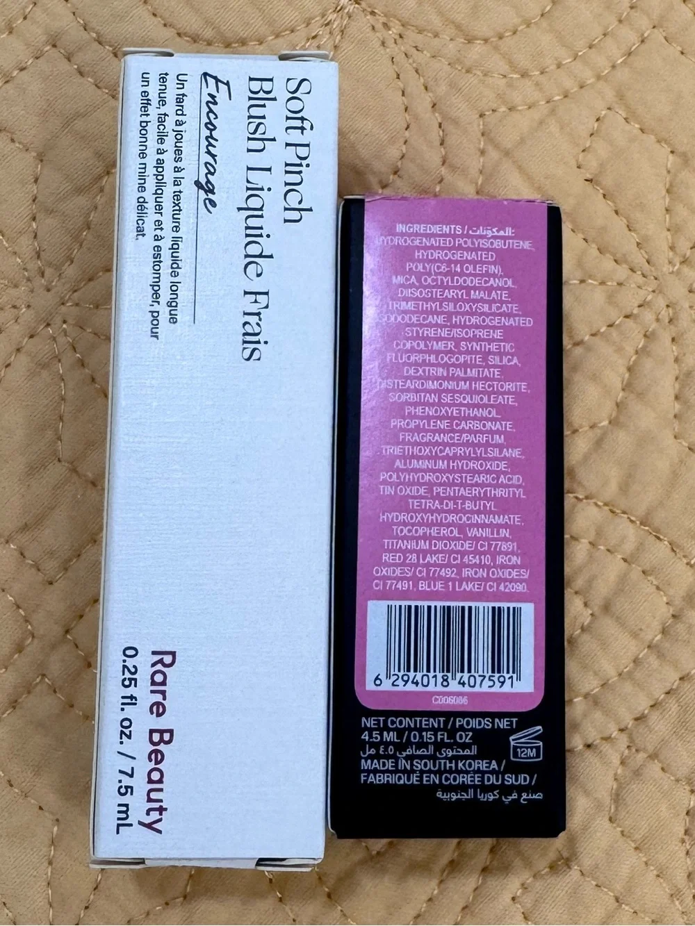 Liquid Blush Bundle - Rare Beauty “Encourage” & HUDA BEAUTY “Bublegum”